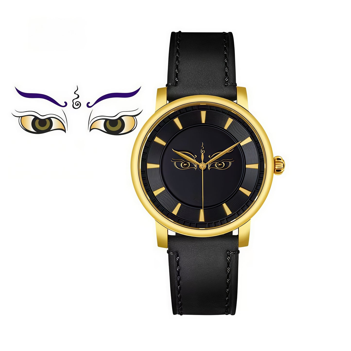 【DEJOY BODHI】45mm Buddha Prajna Wisdom Eye Relief Watch | Buddhist Luxury Timepiece