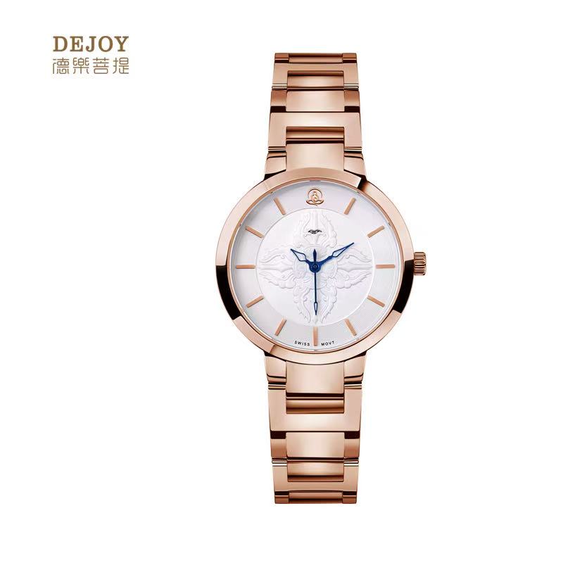 【DEJOY BODHI】Vajra Pestle Solid Steel Watch | Buddhist Dharma Luxury Timepiece