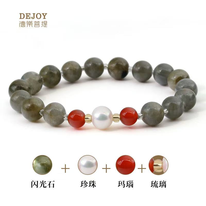 Pure Insight & Gentle Compliance Bracelet | Buddhist Spiritual Jewelry
