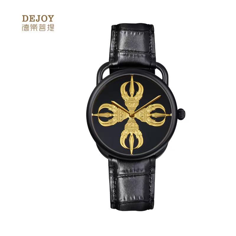 【DEJOY BODHI】43mm Vajra Relief Watch | Buddhist Dharma Luxury Timepiece