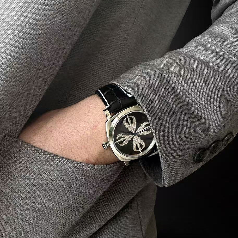 【DEJOY BODHI】Double Vajra Mechanical Watch | Buddhist Luxury Timepiece