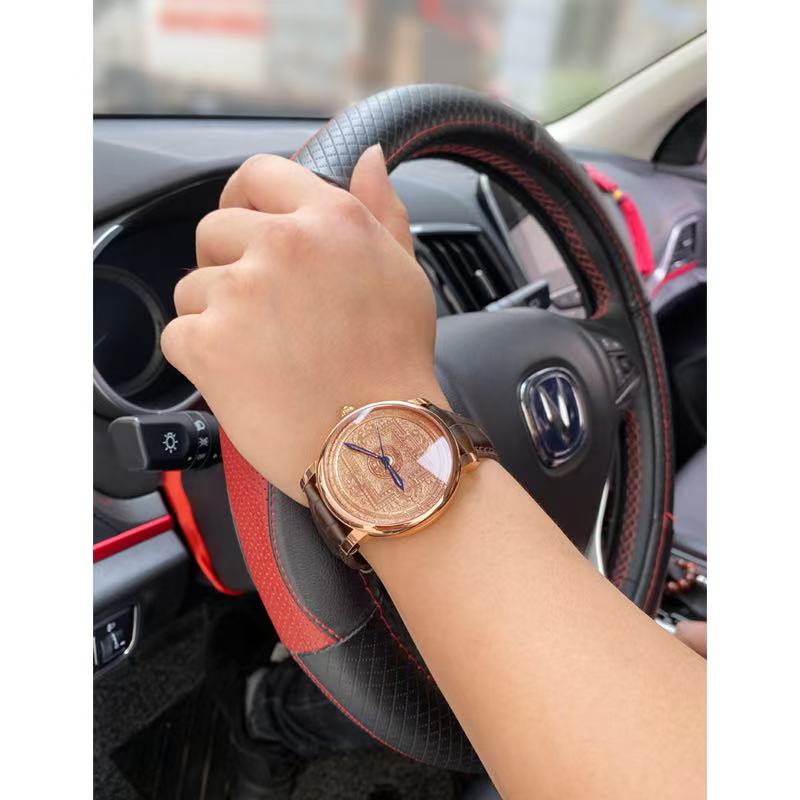【DEJOY BODHI】45mm Avalokiteshvara Liberation Mandala Mechanical Watch | Buddhist Luxury