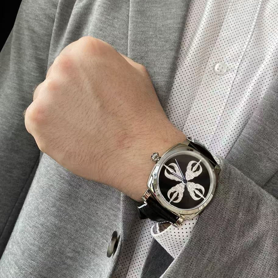 【DEJOY BODHI】Double Vajra Mechanical Watch | Buddhist Luxury Timepiece