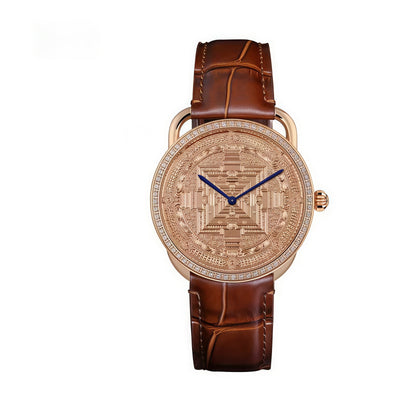 【DEJOY BODHI】Kalachakra Mandala Relief Watch | Tibetan Buddhist Luxury Timepiece
