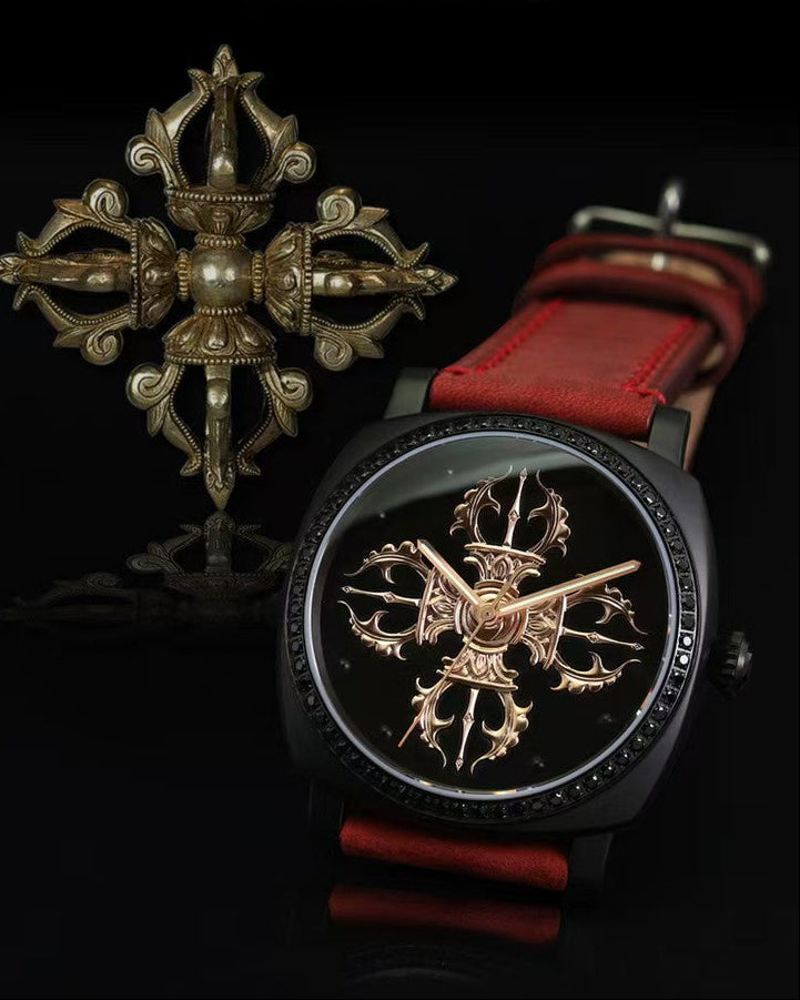 【DEJOY BODHI】42mm Vajra Mechanical Watch | Buddhist Dharma Luxury Collector's Watch