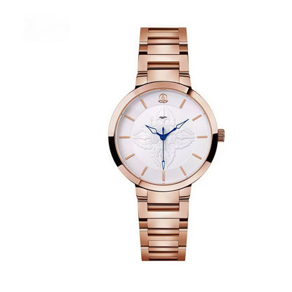 【DEJOY BODHI】Vajra Pestle Solid Steel Watch | Buddhist Dharma Luxury Timepiece