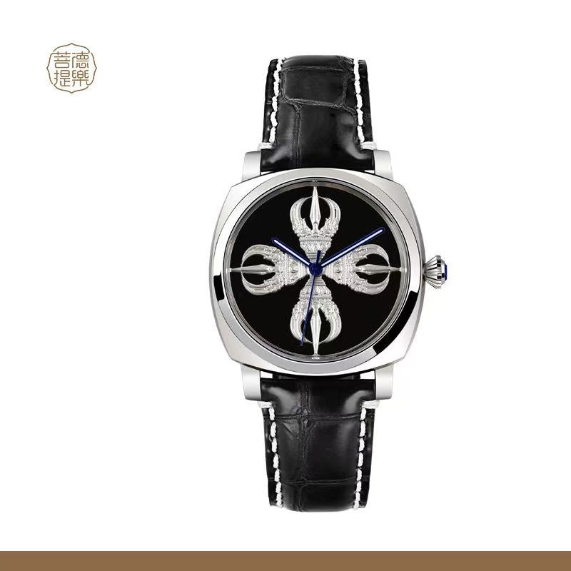【DEJOY BODHI】Double Vajra Mechanical Watch | Buddhist Luxury Timepiece