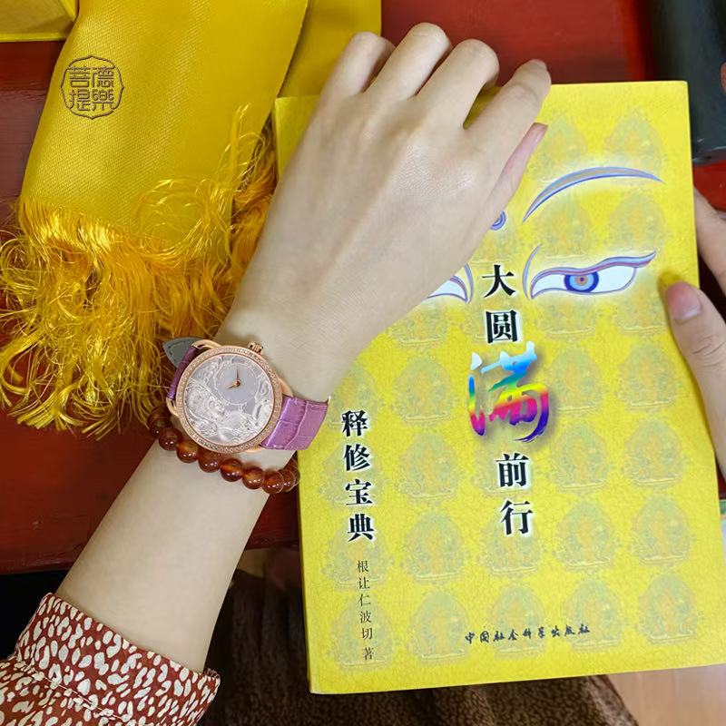 【DEJOY BODHI】Kwan Yin Relief Watch | Buddhist Luxury Timepiece