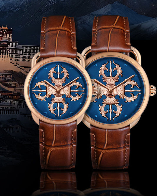 【DEJOY BODHI】Vajra Relief Watch | Buddhist Luxury Timepiece