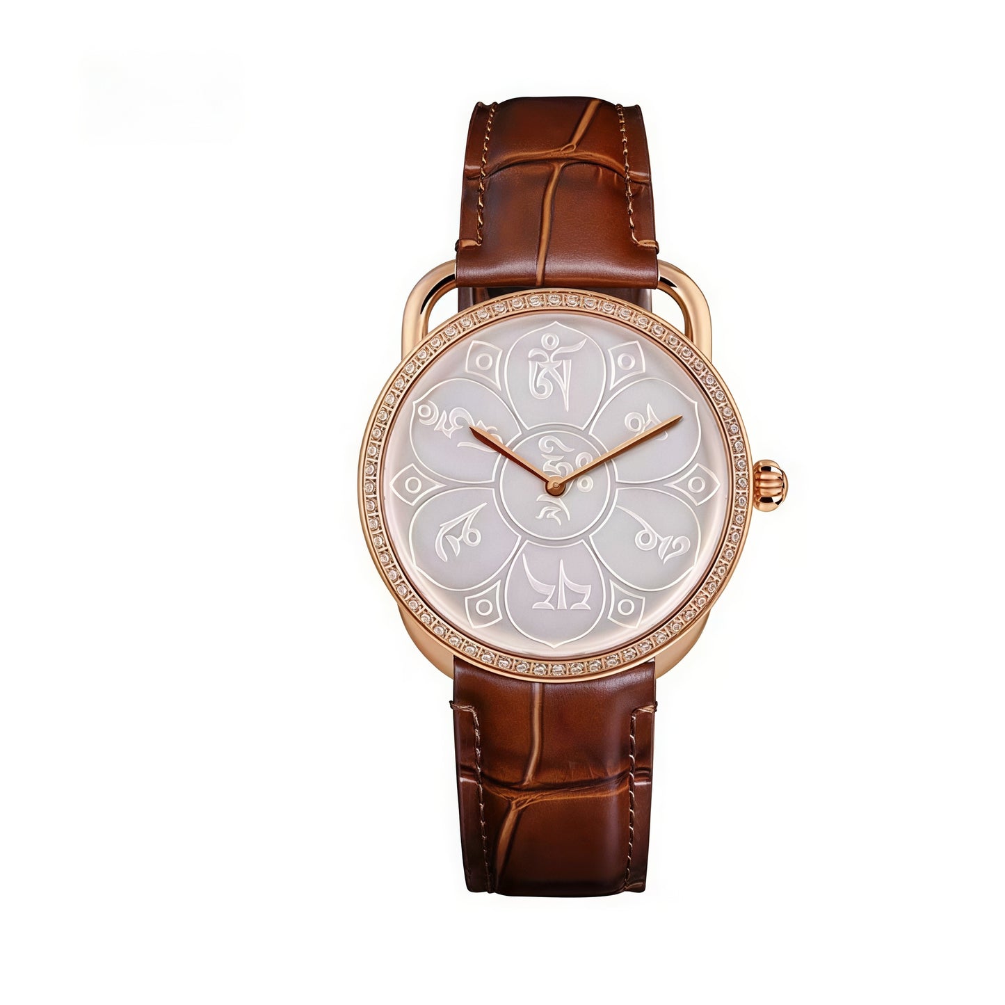【DEJOY BODHI】Om Mani Padme Hum Mantra Relief Watch | Buddhist Luxury Timepiece