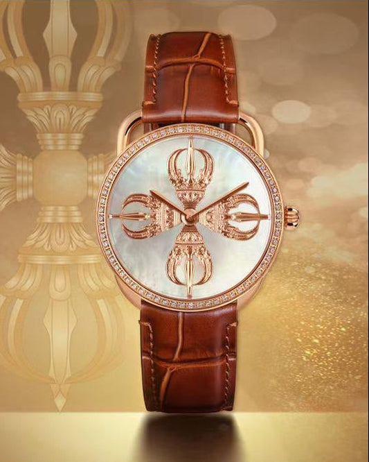 【DEJOY BODHI】Vajra Relief Watch | Buddhist Dharma Luxury Couple Timepiece