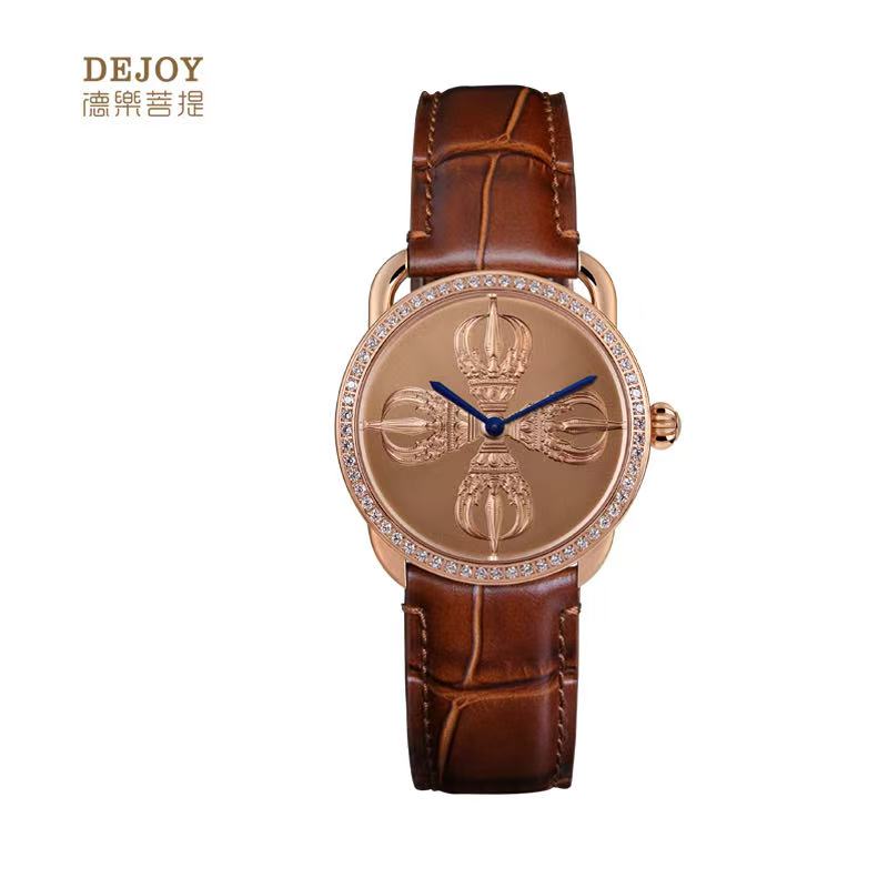 【DEJOY BODHI】Double Vajra Relief Watch | Buddhist Dharma Luxury Timepiece