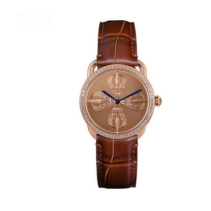 【DEJOY BODHI】Double Vajra Relief Watch | Buddhist Dharma Luxury Timepiece
