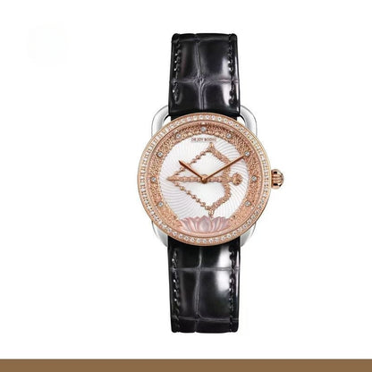 【DEJOY BODHI】Kurukulla Flower Arrow Relief Watch | Buddhist Love Goddess Timepiece