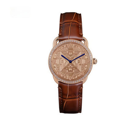 【DEJOY BODHI】Kalachakra Mandala Relief Watch | Tibetan Buddhist Luxury Timepiece