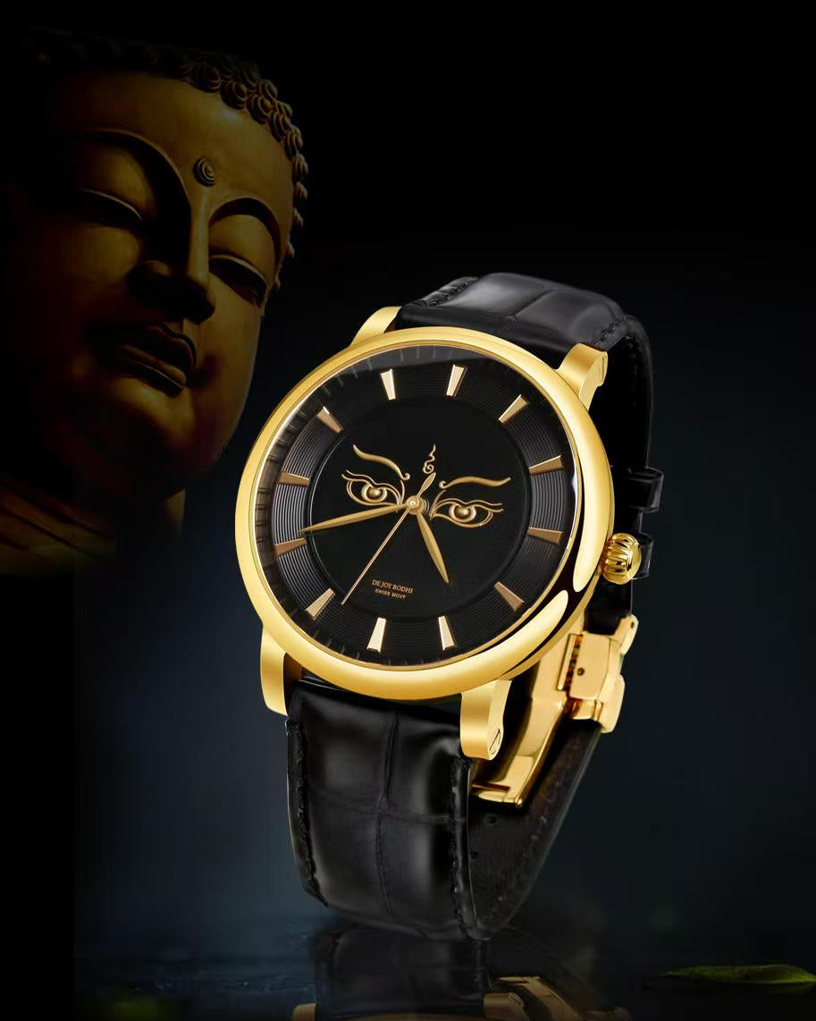 【DEJOY BODHI】45mm Buddha Prajna Wisdom Eye Relief Watch | Buddhist Luxury Timepiece