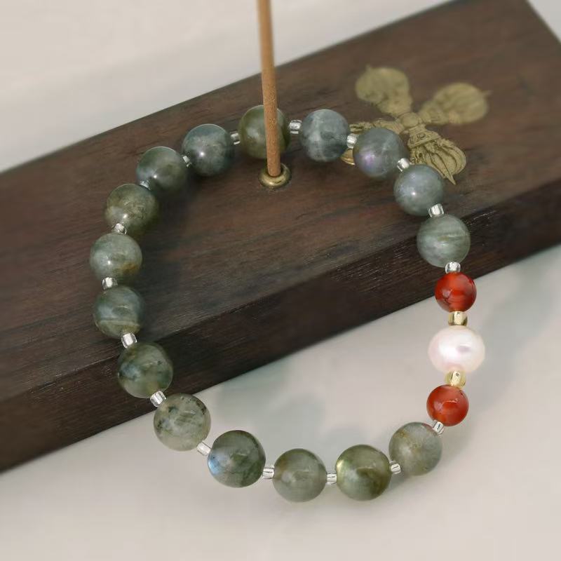 Pure Insight & Gentle Compliance Bracelet | Buddhist Spiritual Jewelry