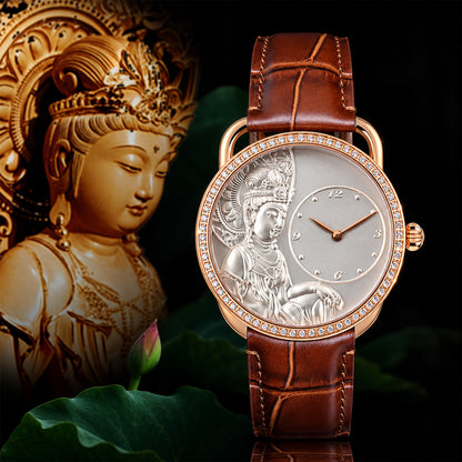 Buddha Hour Guanyin Relief Watch | Buddhist Luxury Timepiece
