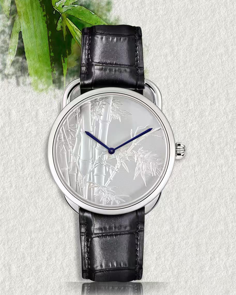 【DEJOY BODHI】Bamboo Brings Safety & Peace Relief Watch | Buddhist Luxury Timepiece