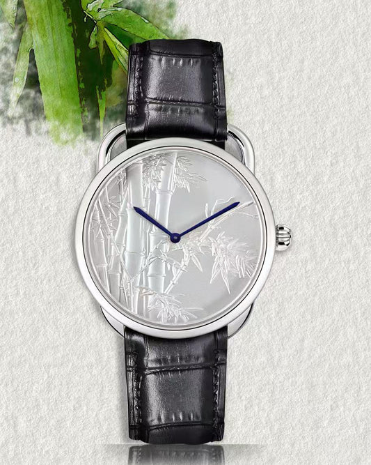 【DEJOY BODHI】Bamboo Brings Safety & Peace Relief Watch | Buddhist Luxury Timepiece