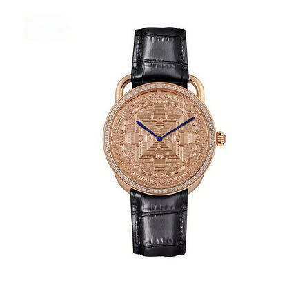 【DEJOY BODHI】Kalachakra Mandala Relief Watch | Tibetan Buddhist Luxury Timepiece