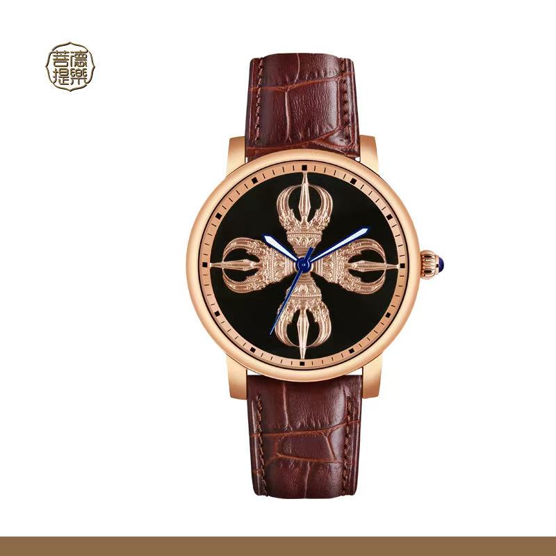 【DEJOY BODHI】45mm Vajra Mechanical Watch | Buddhist Dharma Collector's Timepiece