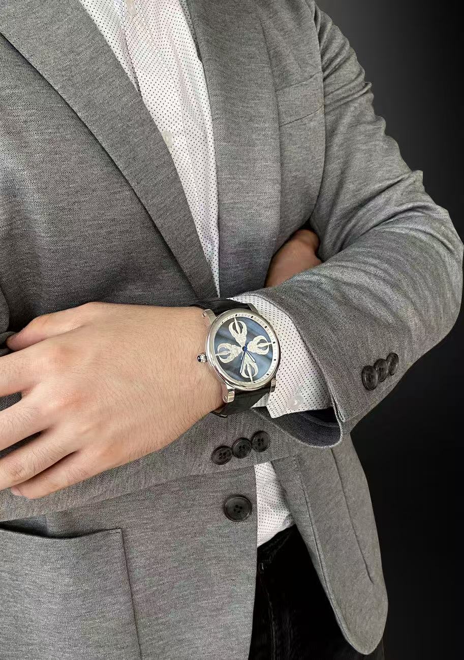 【DEJOY BODHI】45mm Vajra Mechanical Watch | Buddhist Dharma Luxury Timepiece