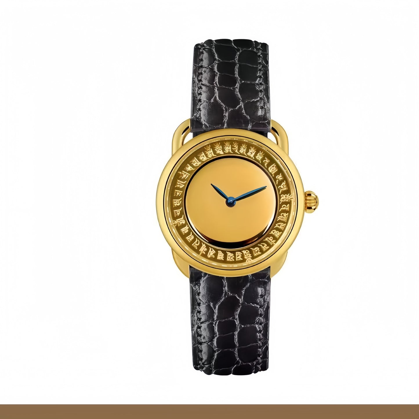 【DEJOY BODHI】38mm Cundi Buddha Mirror Relief Watch | Buddhist Women's Luxury Timepiece