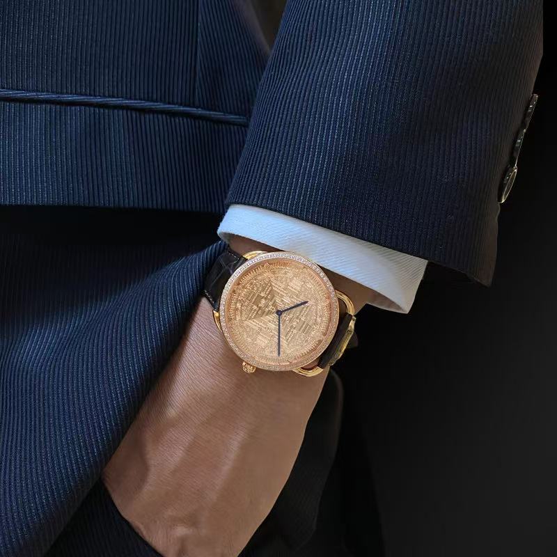 【DEJOY BODHI】Kalachakra Mandala Relief Watch | Tibetan Buddhist Luxury Timepiece
