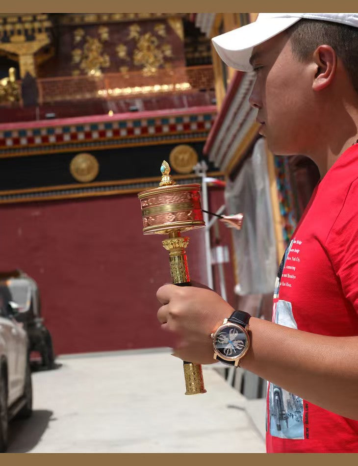 【DEJOY BODHI】45mm Vajra Mechanical Watch | Buddhist Dharma Collector's Timepiece