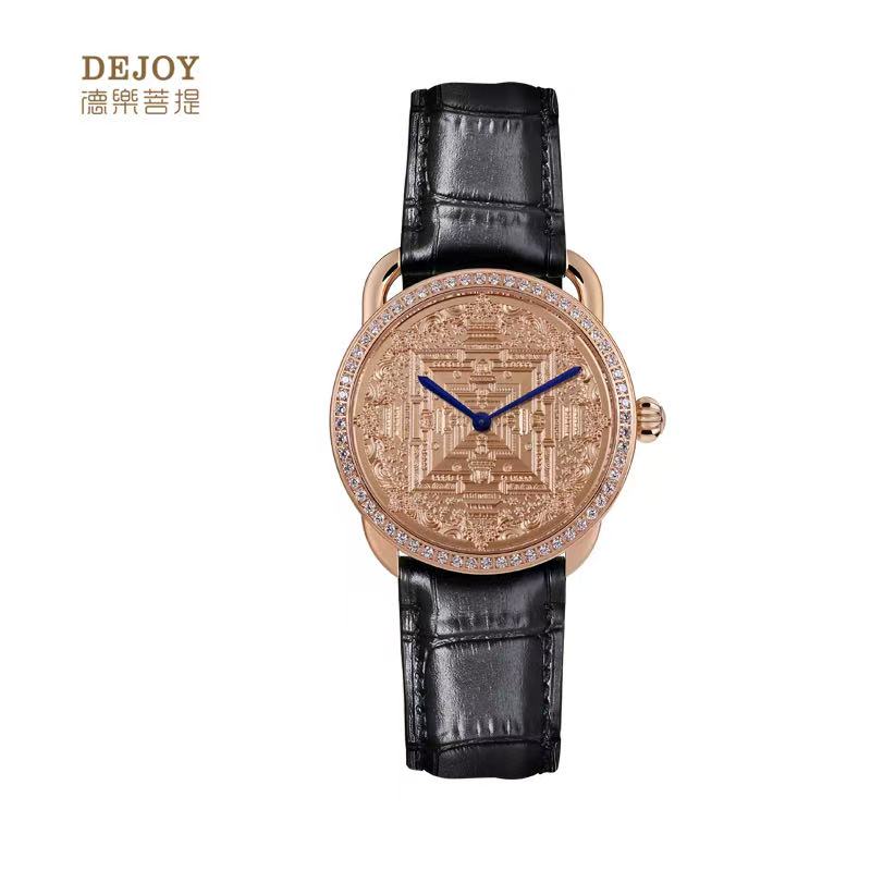 【DEJOY BODHI】Kalachakra Mandala Relief Watch | Tibetan Buddhist Luxury Timepiece