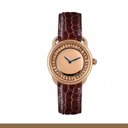 【DEJOY BODHI】38mm Cundi Buddha Mirror Relief Watch | Buddhist Women's Luxury Timepiece