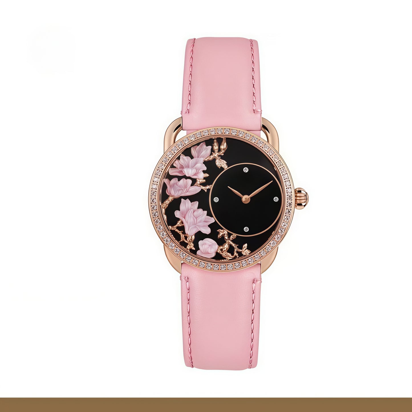 【DEJOY BODHI】Yulan Magnolia Mother of Pearl Watch | Luxury Women's Timepiece