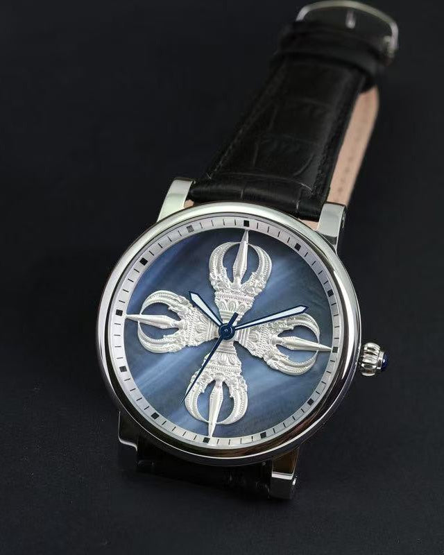 【DEJOY BODHI】45mm Vajra Mechanical Watch | Buddhist Dharma Luxury Timepiece