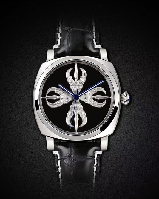 【DEJOY BODHI】Double Vajra Mechanical Watch | Buddhist Luxury Timepiece